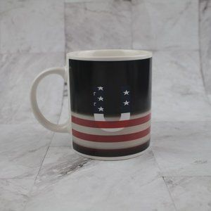 Color Changing! USA Flag ThermoH Exray Ceramic Coffee Mug